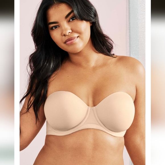 Wacoal Red Carpet Strapless Full Bust Underwire Bra- 40DD - Picture 5 of 9